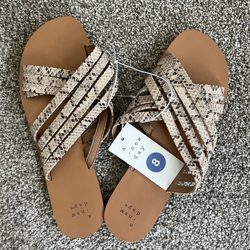 Brand new Target sandals.